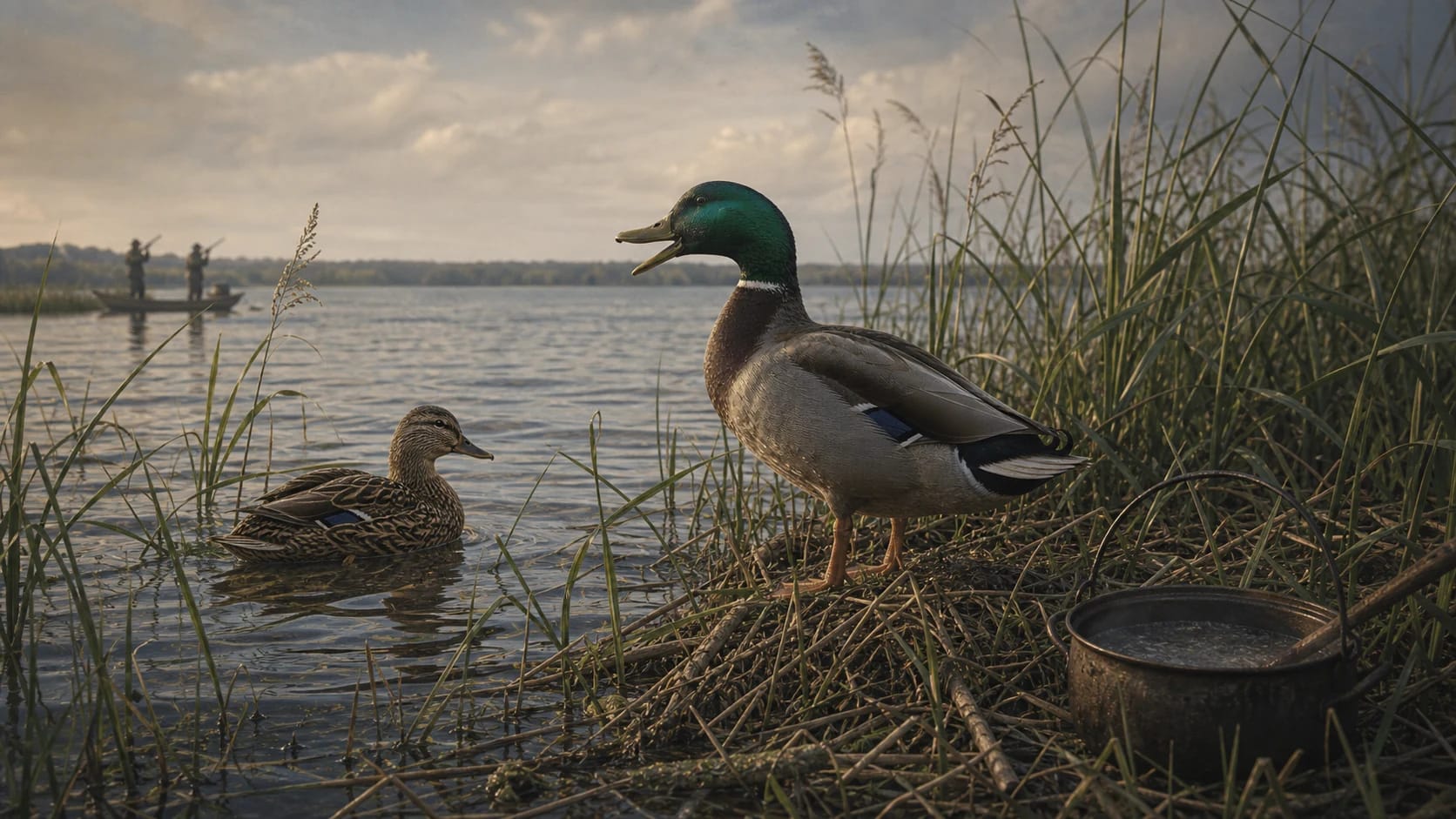 The Drake Called the Duck illustration