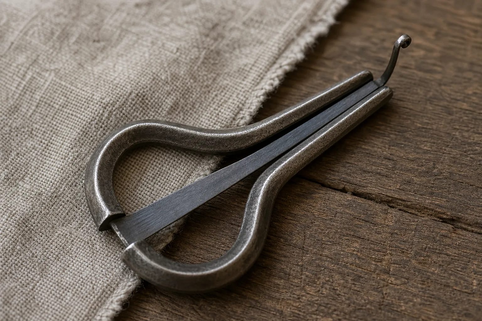 A dambrelis metal frame and vibrating tongue
