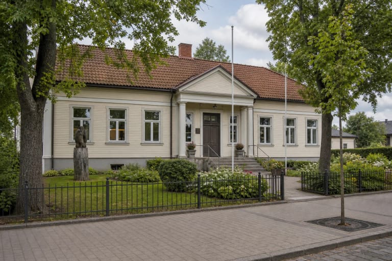 Gargždų krašto muziejaus pastatas Sodo gatvėje