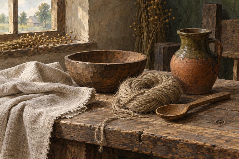 Historic household objects