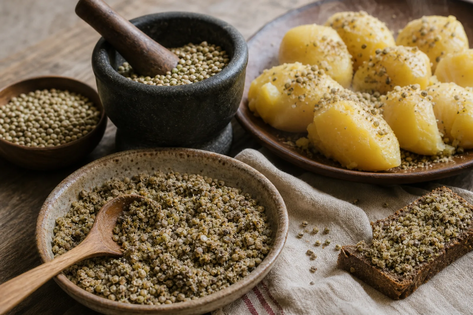 Hemp seeds and hemp foods: food hemp seed dishes and kanapinė spirginė in a Lithuanian traditional food context
