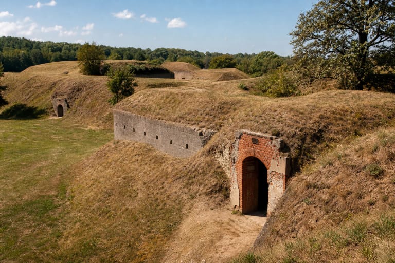 Kauno tvirtovės I forto žali pylimai, grioviai ir senos fortifikacijos liekanos