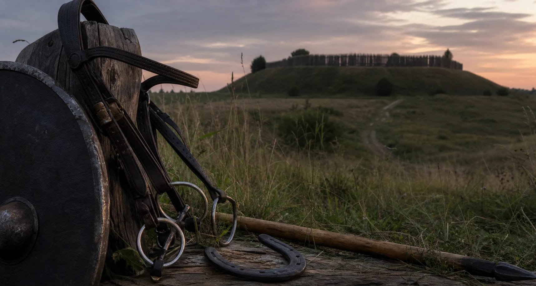 Horse tack and war signs for the question of Kovas or Karorius