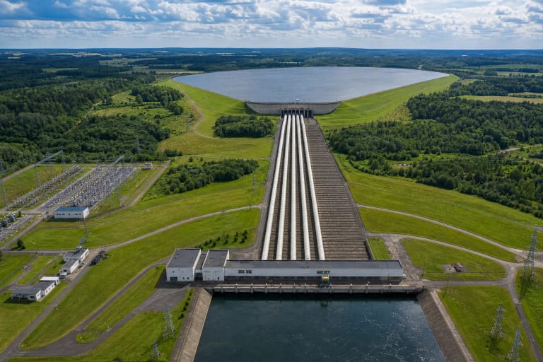 Kruonio hidroakumuliacinės elektrinės kompleksas prie Kauno marių