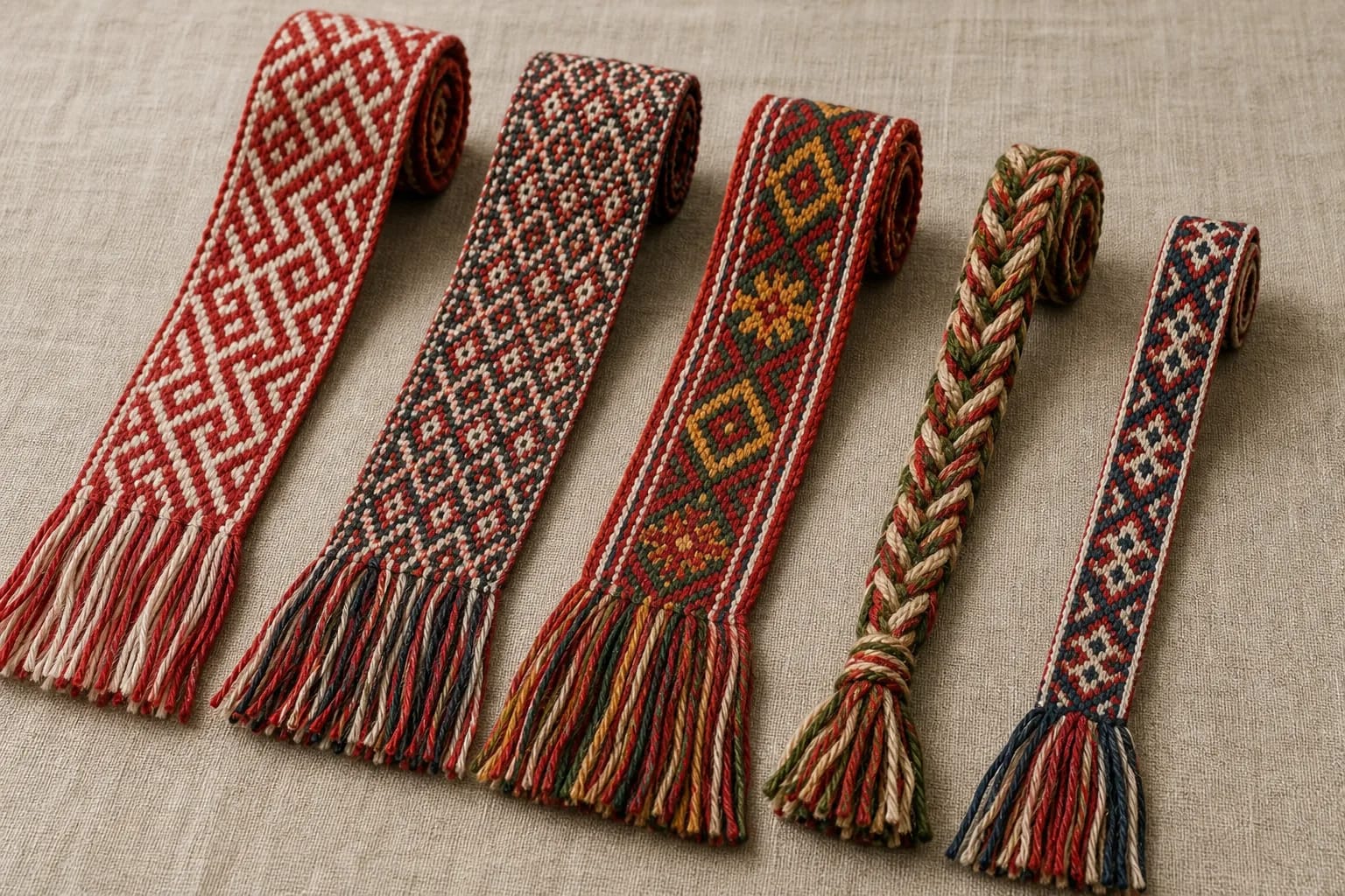 Different sash techniques create different pattern rhythms.