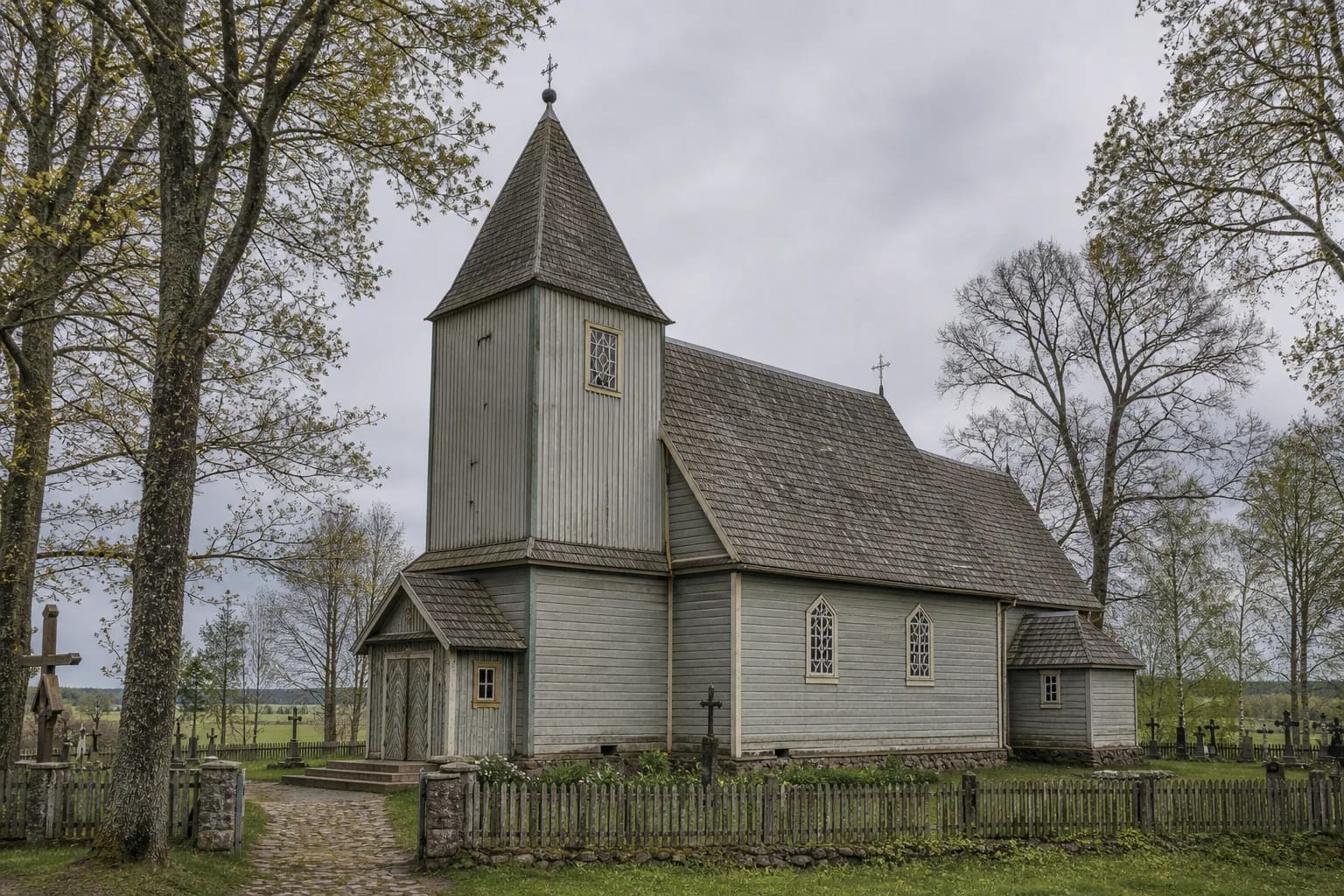 Wooden churches joined sacred purpose with local carpentry traditions.