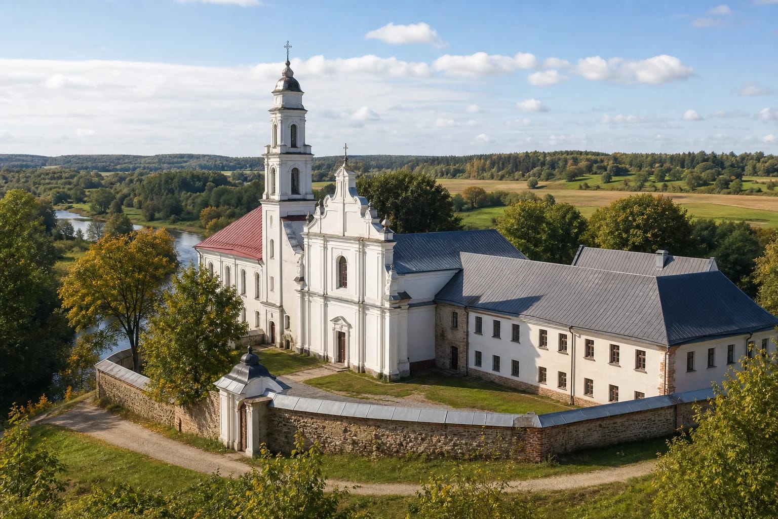 Palėvenė Church of St. Dominic and Dominican monastery in Kupiškis District
