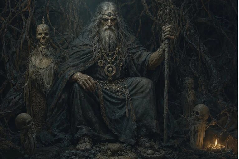 Pikulas Patulas in Baltic mythology among underworld roots and the realm of the dead