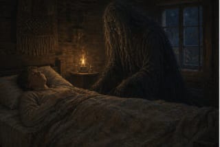 Slogutis and Slogutė in Lithuanian folklore as night beings of sleep pressure near a bed