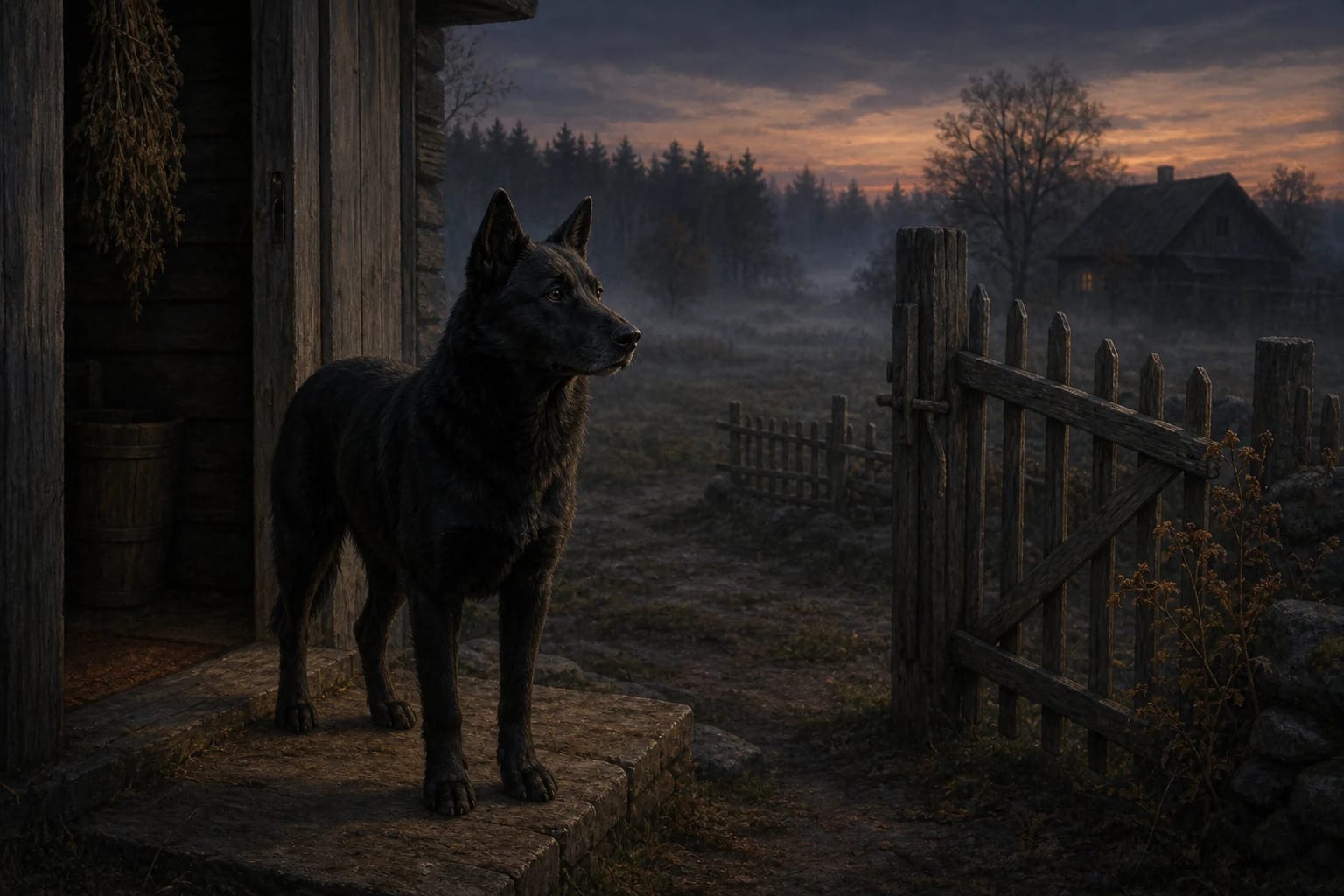 A dog as a threshold and chthonic guardian in Lithuanian folklore, sensing death and the nearness of the other world