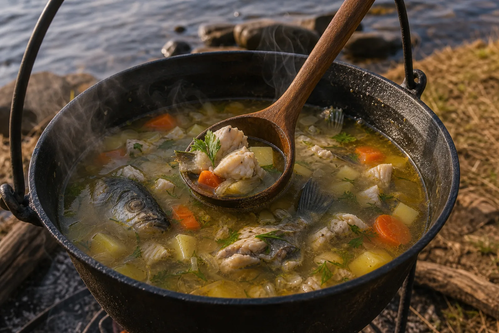 Žuvienė: fisherman's fish soup in a Lithuanian traditional food context