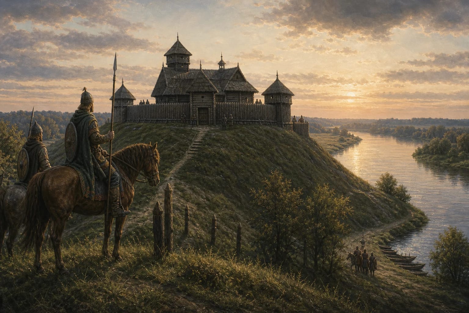 Legend of Žvelgaitis Hill visual interpretation with Žvelgaitis, Žagarė, Semigallians motifs